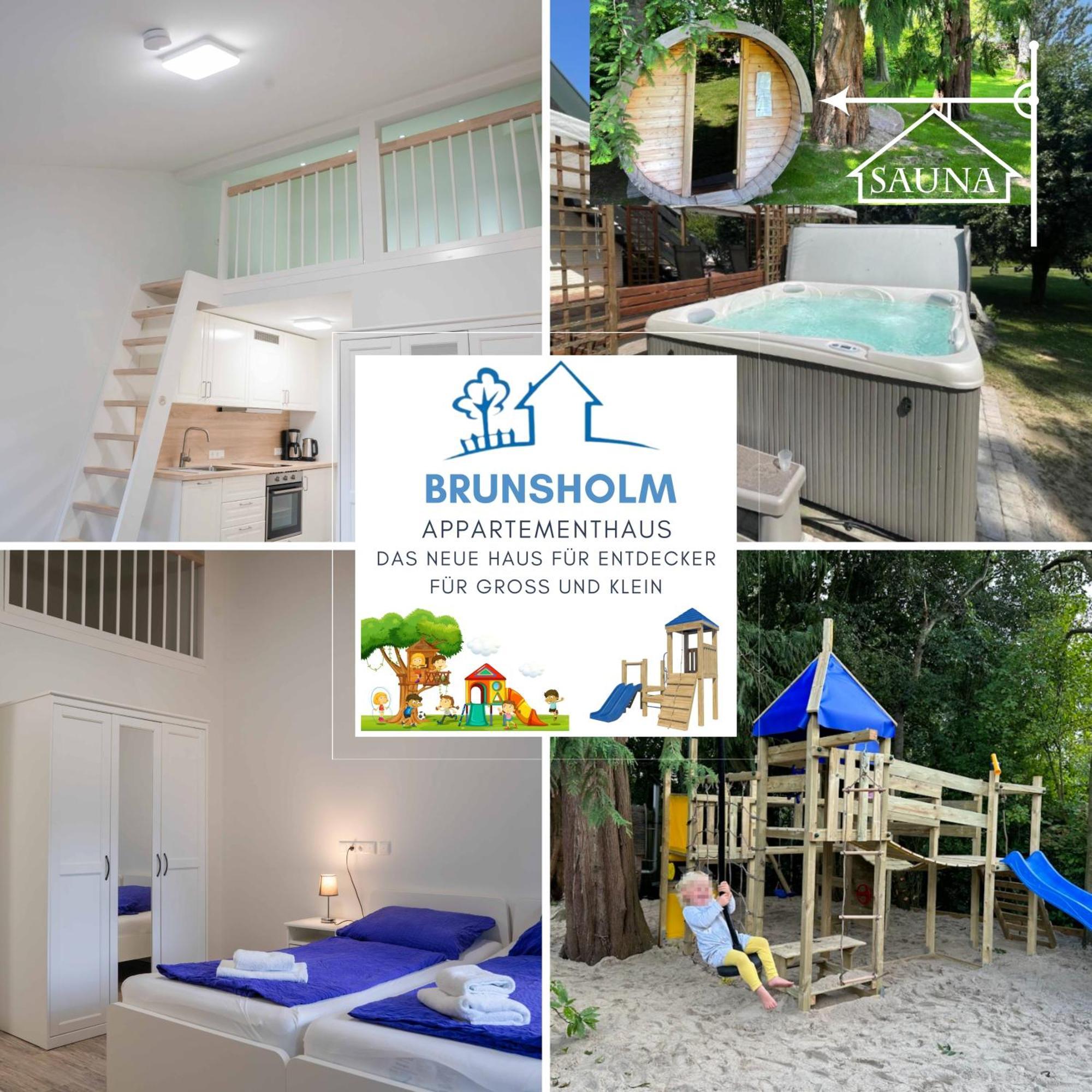 Appartementhaus Brunsholm Esgrus ภายนอก รูปภาพ